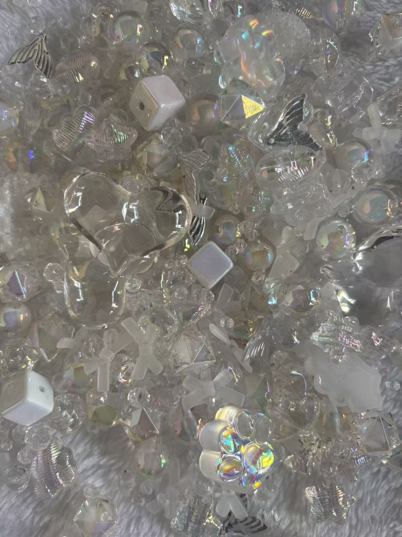 HOT SALE Acrylic mix beads-packing in livetream