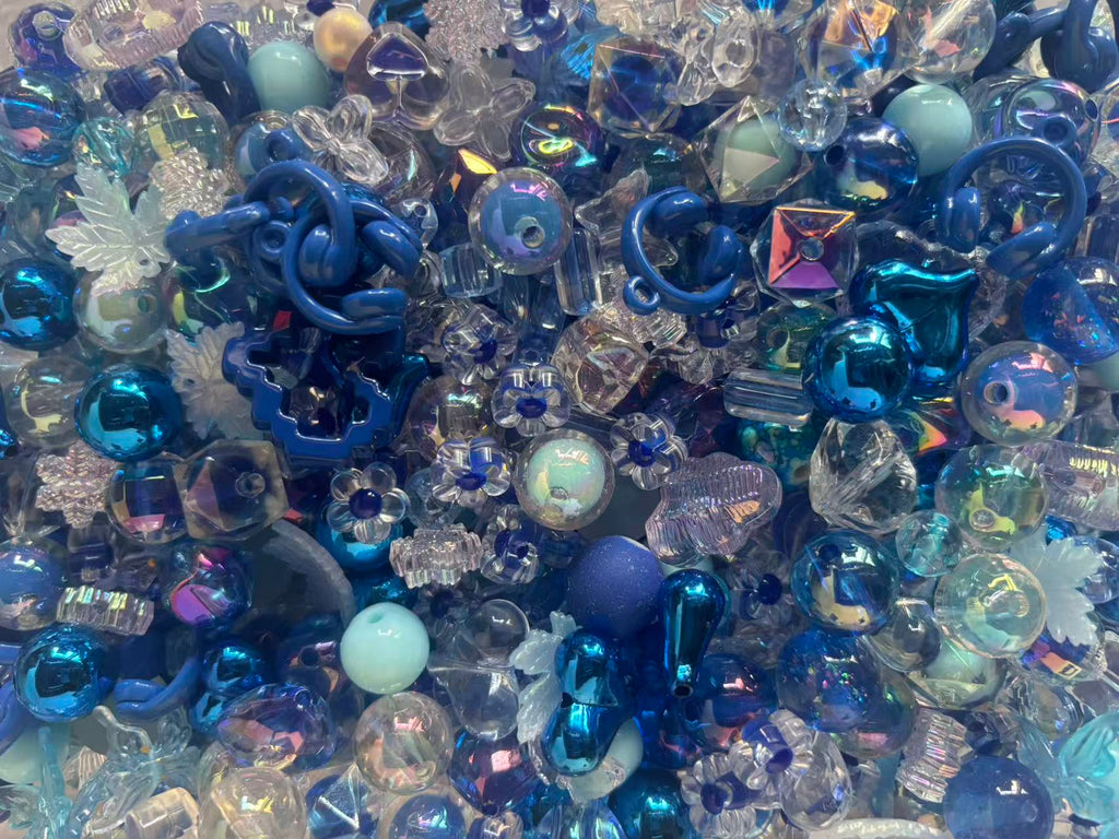 HOT SALE Acrylic mix beads-packing in livetream
