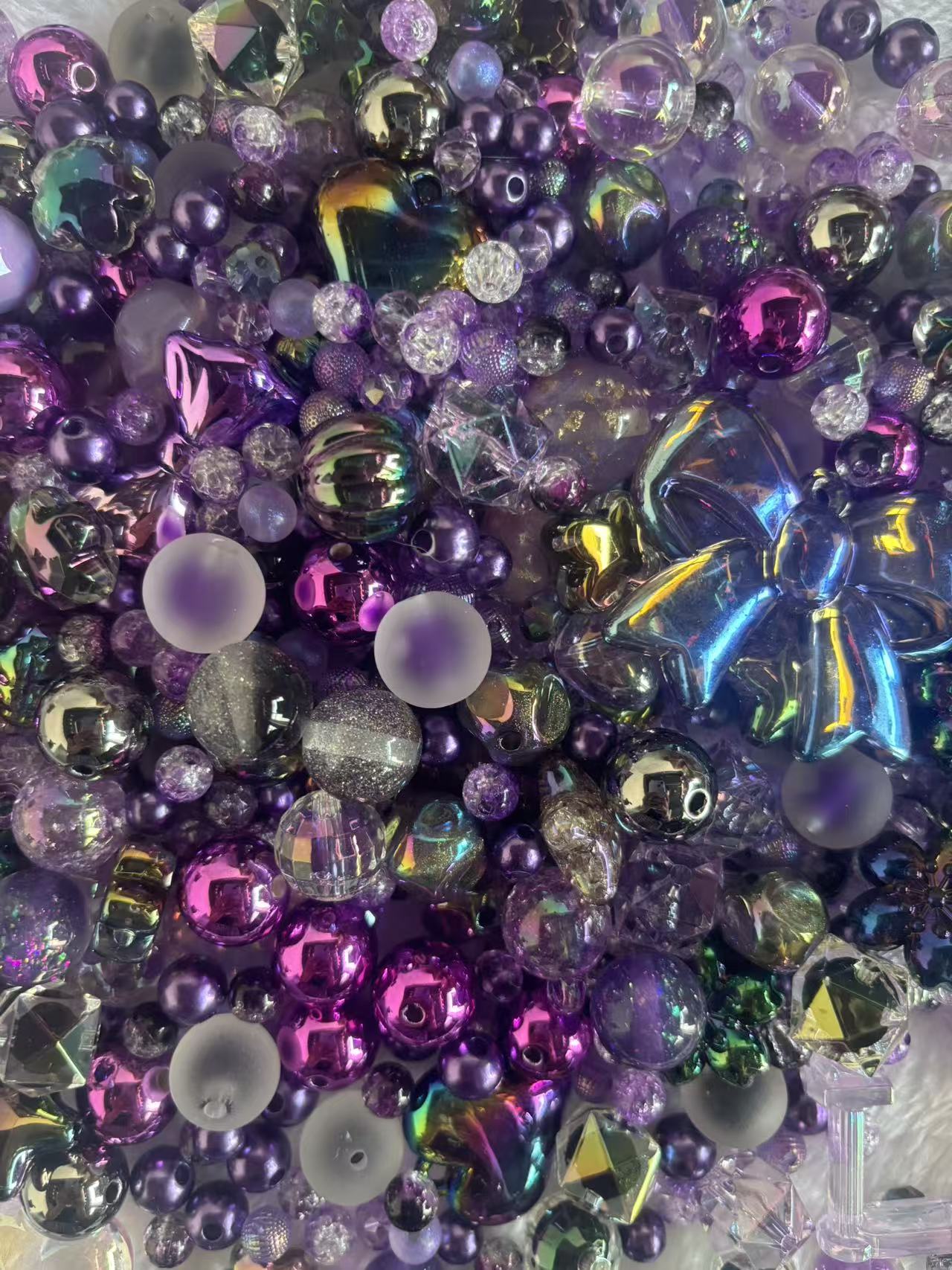 HOT SALE Acrylic mix beads-packing in livetream